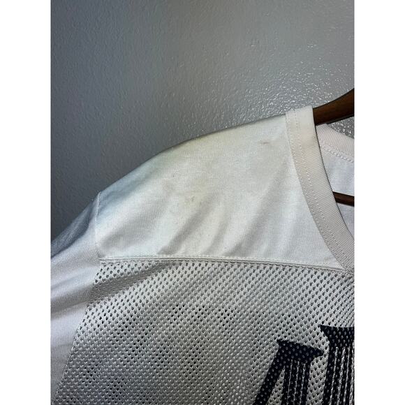 Vintage White Football Practice Jesrey Buddys All Star ALA Mesh Top Large - Picture 5 of 9